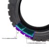 CUBIERTA ADVENTURE 1 (ALLROAD/URBANO) CON GEL ANTIPINCHAZOS URBANO/ALLROAD SPEEDWAY Y ROCKWAY (PACK 2) - Imagen 8
