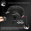 CASCO SMARTGYRO SMART HELMET PRO L (57.5-61 cm) BLACK - Imagen 26