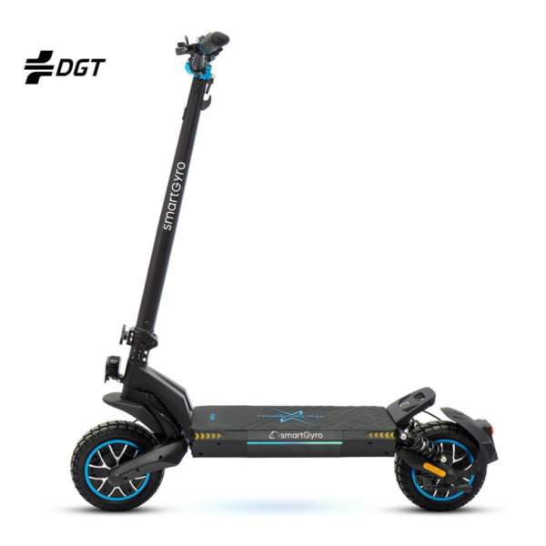 Patinete eléctrico smartGyro CROSSOVER DUAL MAX Certificado