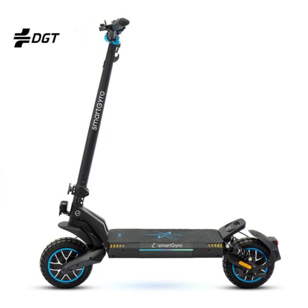 Patinete eléctrico smartGyro CROSSOVER DUAL Max LR Certificado