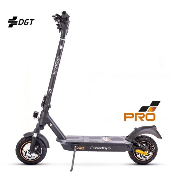 Patinete eléctrico smartGyro K2 PRO Black Certificado